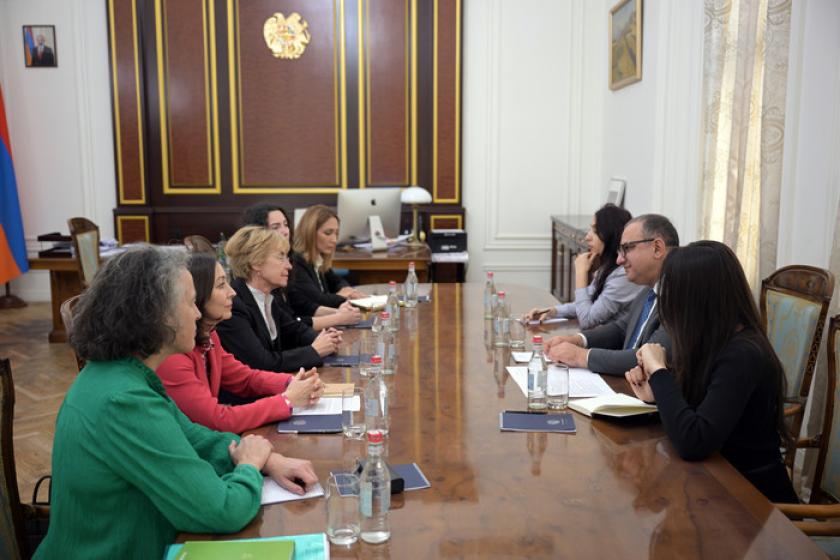 Փոխվարչապետն ընդունել է Եվրոպական ներդրումային բանկի Հարավային Կովկասի տարածաշրջանային ներկայացուցչության ղեկավարին