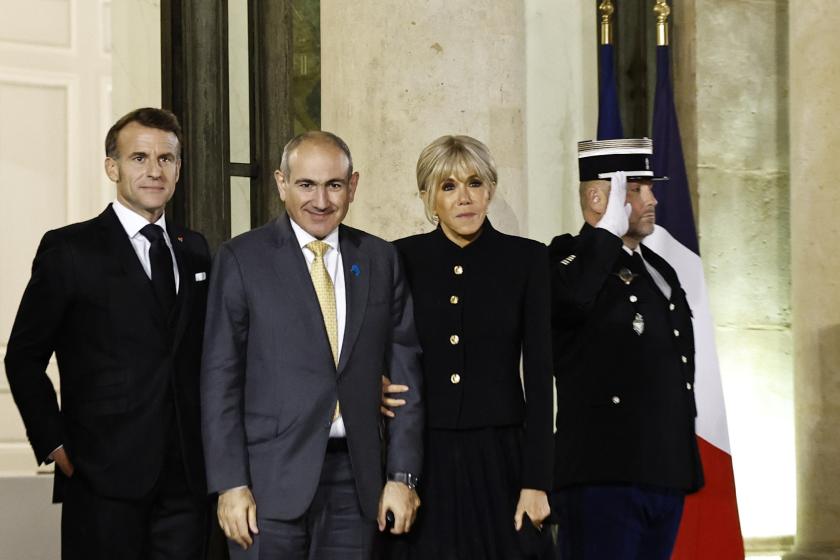 Премьер-министр Пашинян принял участие в ужине от имени Эммануэля Макрона