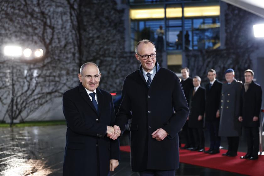 Никол Пашинян и Фридрих Мерц обсудили ряд вопросов дальнейшего развития сотрудничества между Арменией и Германией
