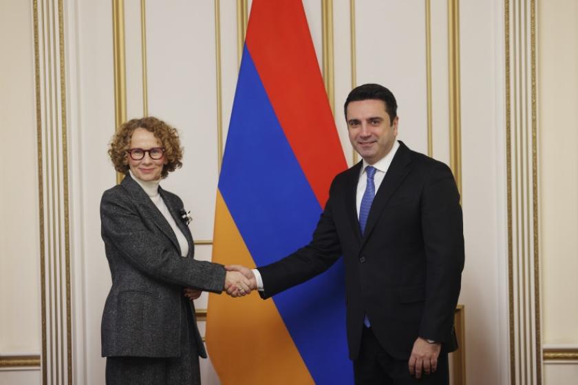 Armenian Parliament Speaker, NATO Official Discuss Armenia-Azerbaijan Peace Deal