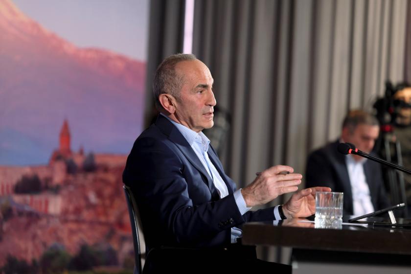 Kocharyan Says He's Front-Runner to Head Hayastan Alliance in Armenia's June Parliamentary Election