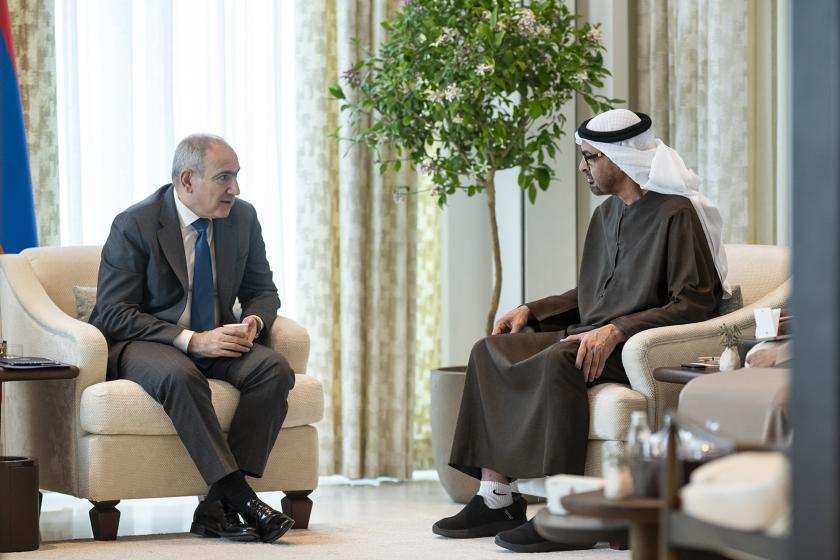 Տեղի է ունեցել ՀՀ վարչապետի և ԱՄԷ նախագահի հանդիպումը․ ստորագրվել է երկկողմ համաձայնագիր