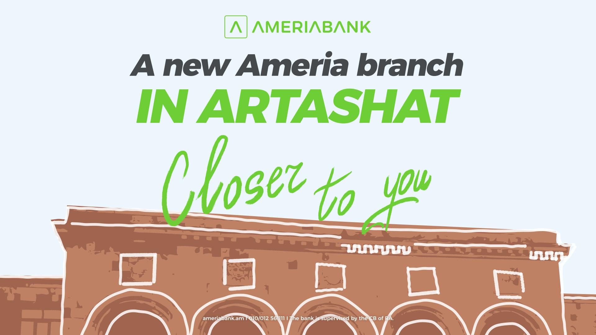 Ameriabank Opens New Branch in Artashat: Special Offers for New Customers