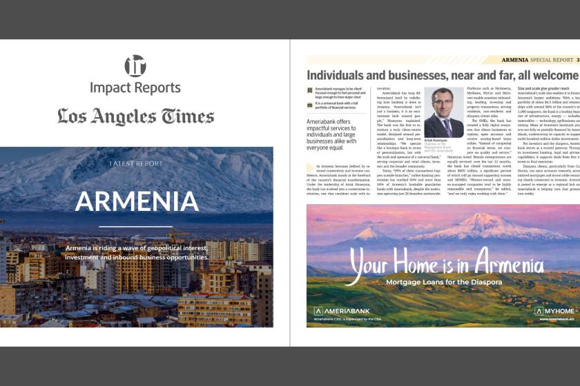 Ameriabank Welcomes Individuals, Businesses Near and Far