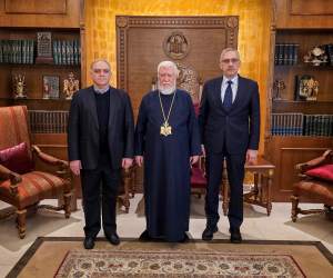 ARF Reps Visit Catholicos Aram I