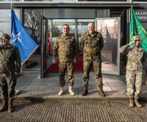 Էդվարդ Ասրյանն այցելել է Բրունսումում ՆԱՏՕ-ի դաշնակցային միացյալ ուժերի հրամանատարություն