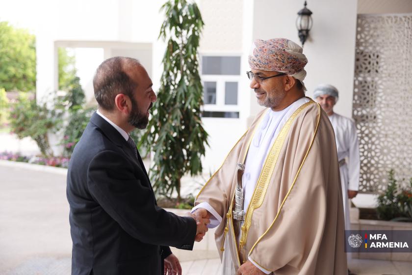 Արարատ Միրզոյանը հանդիպել է Օմանի գյուղատնտեսության, ձկնաբուծության և ջրային ռեսուրսների նախարարին