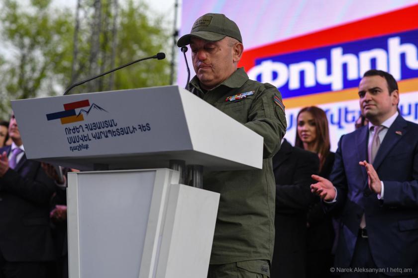 Police Arrest Security Head of Strong Armenia Alliance