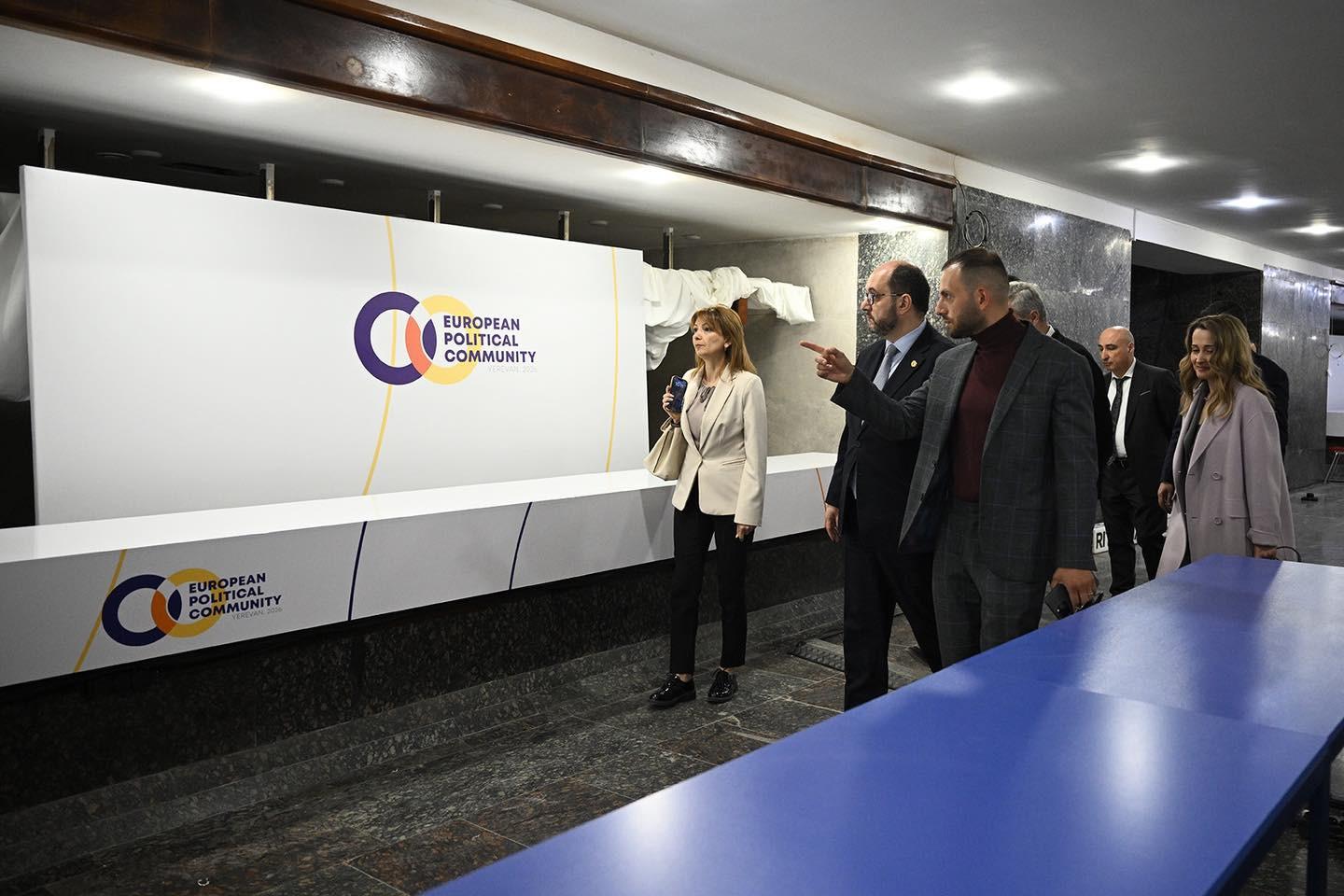 Արայիկ Հարությունյանը ծանոթացել է Եվրոպական քաղաքական համայնքի գագաթնաժողովի կազմակերպչական աշխատանքներին