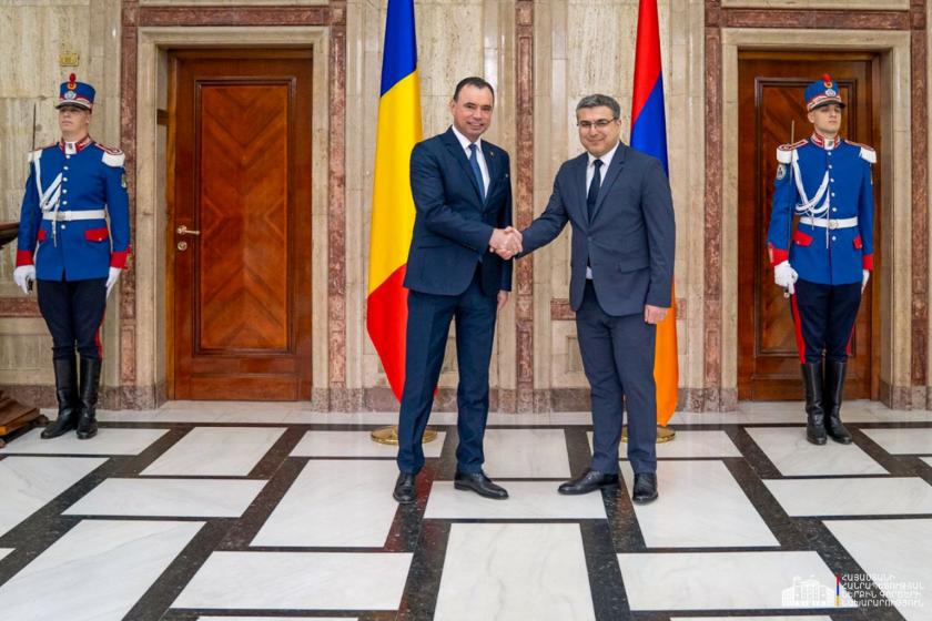 Armenian Internal Affairs Delegation Visits Romania for Cooperation Talks