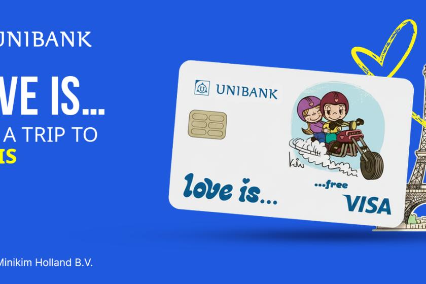 Unibank's "Love Is" Card - Win a Trip to Paris