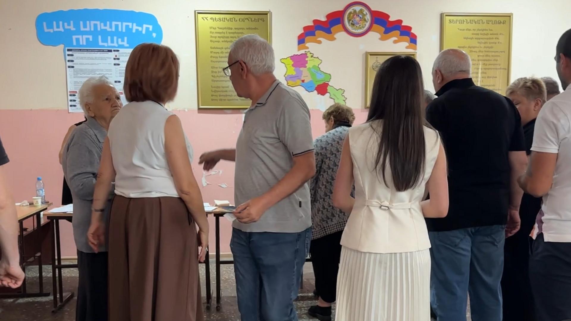 «Մեծ ակտիվություն՝ ժամը 8-ից». 8/15 տեղամասի հանձնաժողովի նա