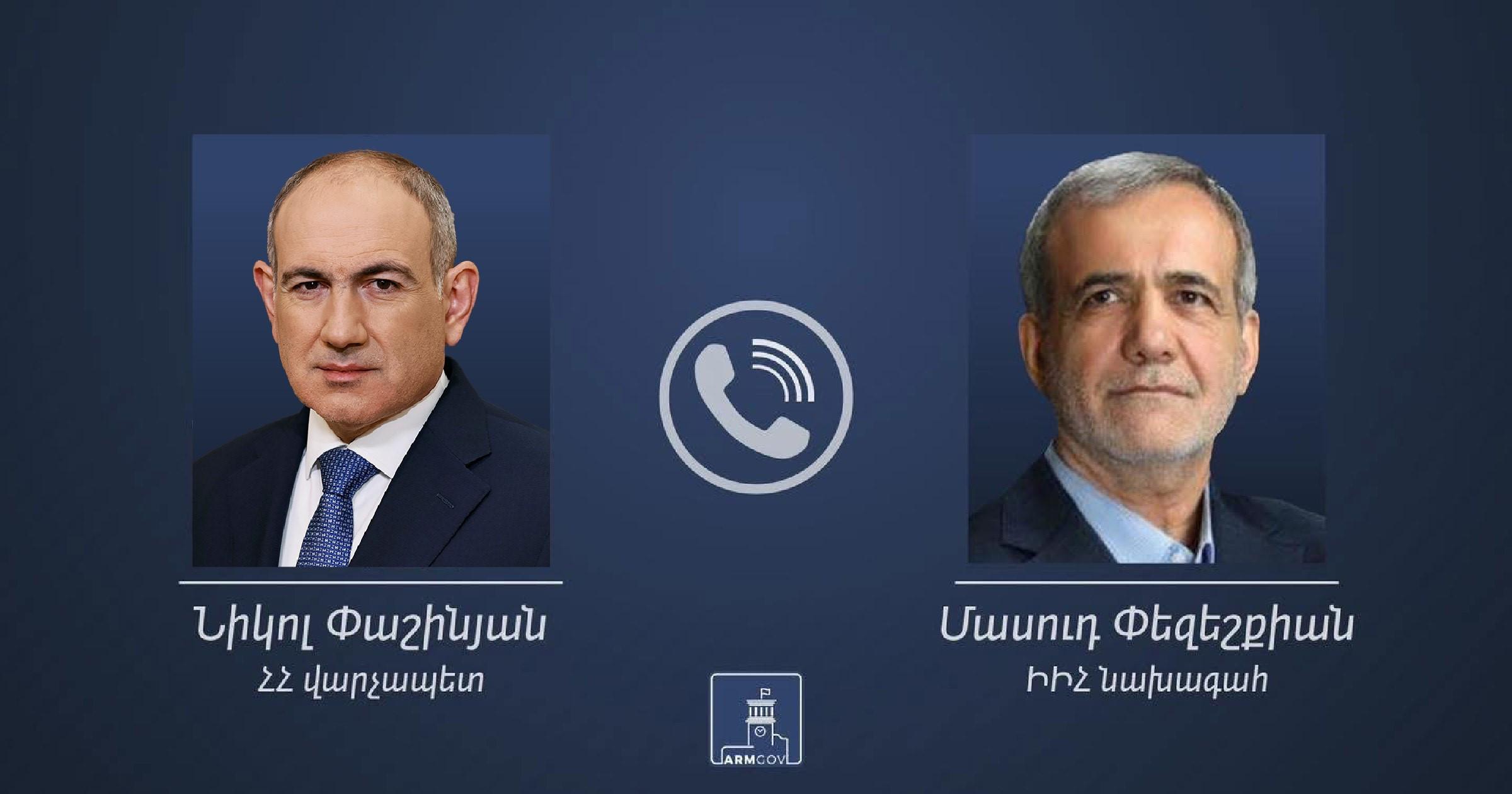 Մասուդ Փեզեշքիանը շնորհավորական ուղերձ է հղել վարչապետ Փաշին