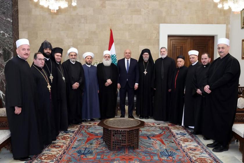 Lebanese Religious Leaders Meet with Country’s President, Prime Minister
