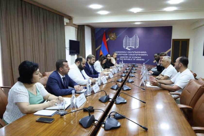 Գևորգ Պապոյանն ընդունել է «Global Tribe Gaming» ընկերության ներկայացուցիչներին