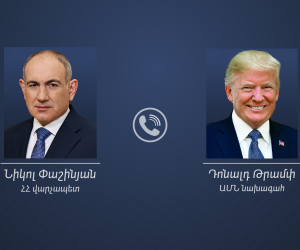 Pashinyan, Trump Mark Anniversary of Armenia-Azerbaijan Peace Deal