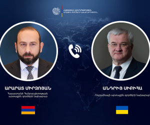 Հեռախոսազրույց են ունեցել Հայաստանի և Ուկրաինայի ԱԳ նախարարները