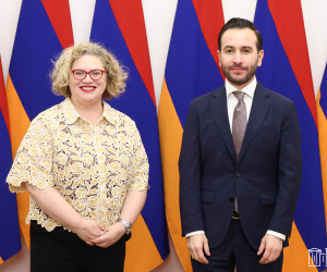 Հայկ Կոնջորյանը հանդիպել է Միացյալ Թագավորության դեսպանի հետ