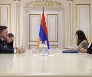 Ռուբեն Ռուբինյանն ընդունել է ԱՄՆ գործերի ժամանակավոր հավատարմատար Դեյվիդ Ալենին