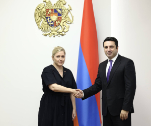ԱԽ քարտուղար Ալեն Սիմոնյանը ընդունել է Շվեյցարիայի Համադաշնության արտակարգ եւ լիազոր դեսպանին