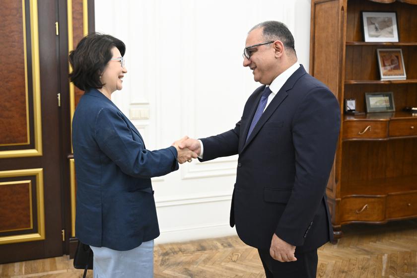 Փոխվարչապետ Տիգրան Խաչատրյանն ընդունել է ԱԶԲ-ի հայաստանյան մշտական առաքելության տնօրենին