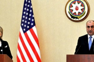 Clinton Meets With Azerbaijani Foreign Minister