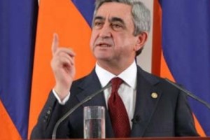 President Sargsyan - "We initiated dialog with ANC and were not under pressure"