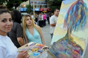 Թեմատիկ նկարներով` թմրամոլության մասին