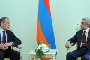 Lavrov Delivers Karabakh Proposals to President Sargsyan