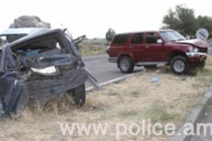 Բախվել են «Տոյոտա»-ն ու «Վոլվո»-ն. կա 4 վիրավոր