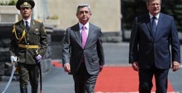 Polish Prez Wraps-Up Armenia Visit