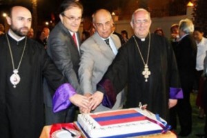 Հայաստանի Հանրապետության անկախության 20-ամյա տարեդարձին նվիրված 
ընդունելություն Եգիպտոսում