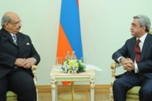 Նախագահն ընդունել է Եգիպտոսի նորանշանակ դեսպանին
