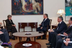 Հայաստանի արտգործնախարարն ընդունեց ԱՄՆ պետքարտուղարի 
սպառազինությունների վերահսկման հարցերով օգնականին