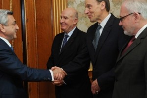 Սերժ Սարգսյանն ընդունել է ԵԱՀԿ Մինսկի խմբի համանախագահներին