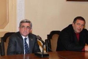 Состоялась встреча Сержа Саргсяна и Гагика Царукяна