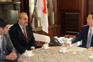 Հանդիպում Ճապոնիայի խորհրդարանի փոխխոսնակ Սեյշիրո Էտոյի հետ