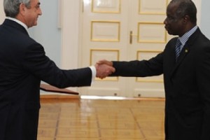 Սենեգալի նորանշանակ դեսպանը իր հավատարմագրերն է հանձնել նախագահին