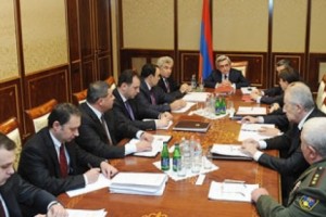 Սերժ Սարգսյանը Ազգային անվտանգության խորհրդի նիստ է հրավիրել
