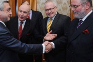 ԵԱՀԿ Մինսկի խմբի համանախագահներին ընդունել է նաև Սերժ Սարգսյանը