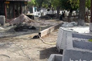 Construction Halted near the Chamber Music Hall