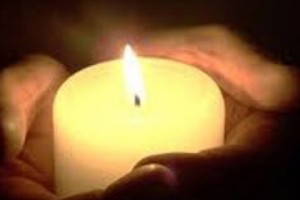 Акция со свечами в память погибших в армии
